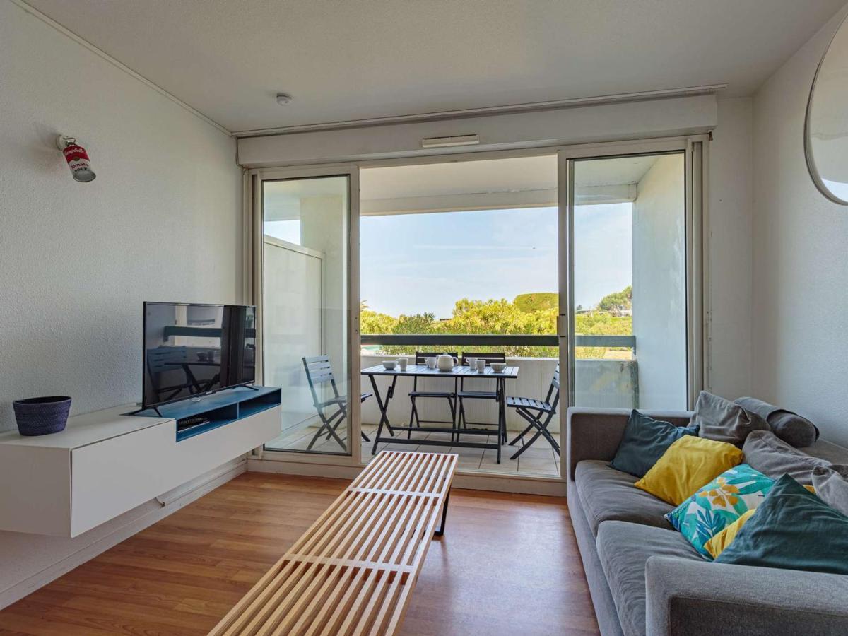 Apercu Mer: Bel Appartement Avec Piscine, Tennis Et Proche Plage - Fr-1-3-450 比达尔 外观 照片